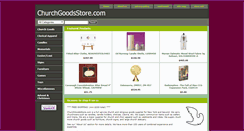 Desktop Screenshot of churchgoodsstore.com